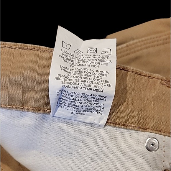 Wrangler Ripstop DOUBLE KNEE Workwear Cargo Pants 38x30 Tan Utility Carpenter - Picture 16 of 16